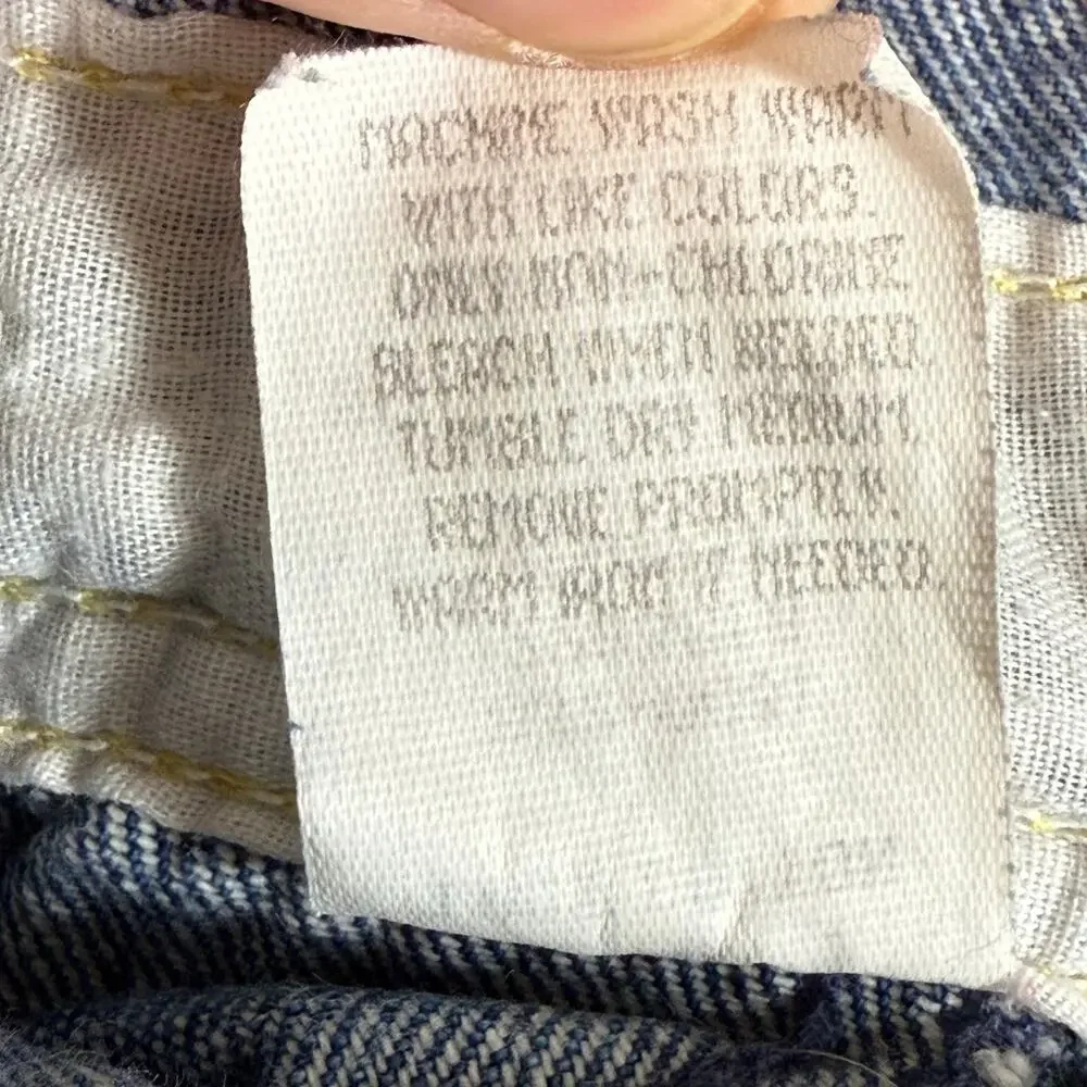 Vtg OshKosh B'Gosh Vestbak Denim Overalls Size 18M Classic Everyday USA